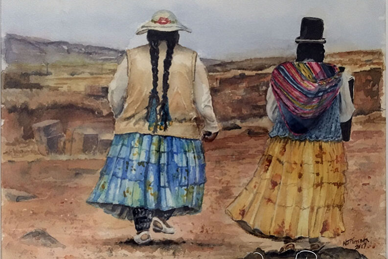 Bolivian Women - Nancy Pinson - First State Craft Guild